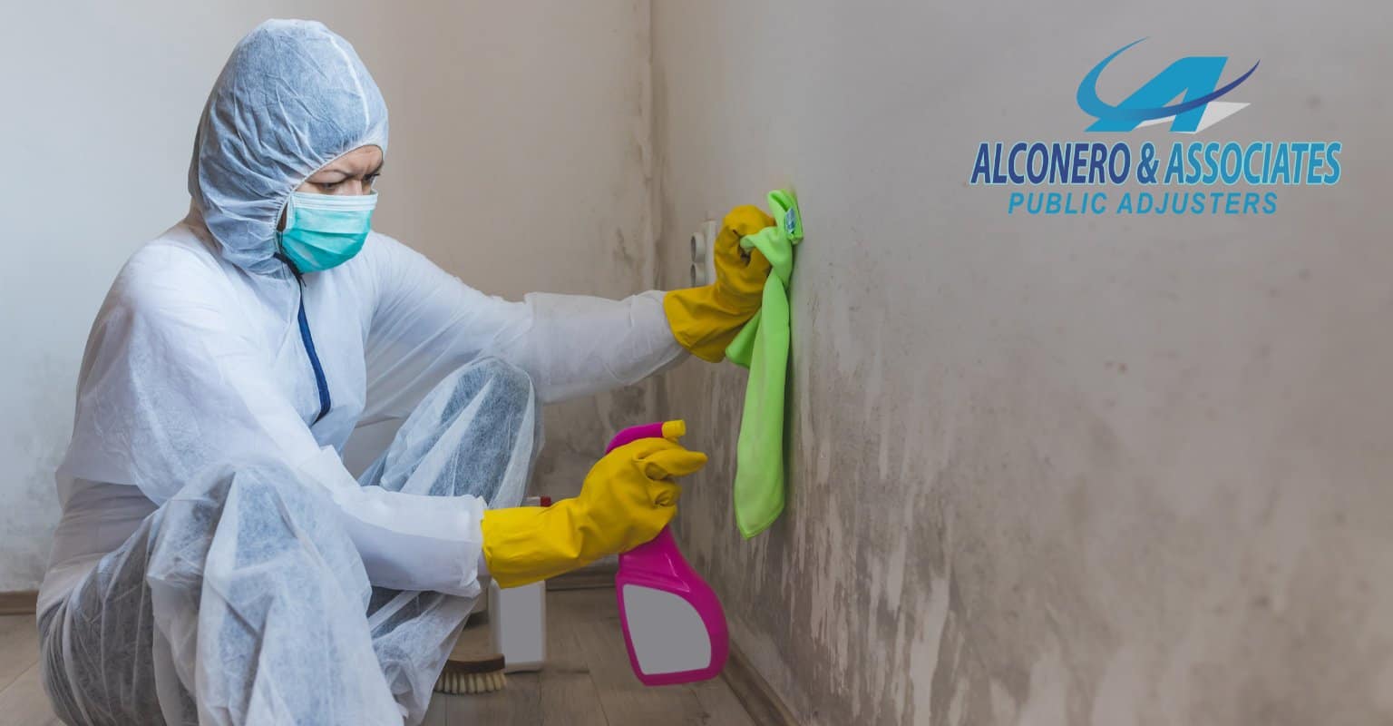 Mold and Water Damage Repair Process in a Miami Property by Alconero and Associates Public Adjusters