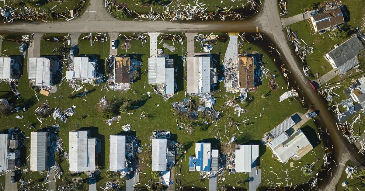 hurricane damage in tampa